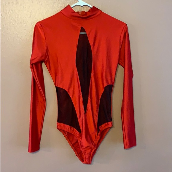 Forplay Other - Forplay Womens Black/Red Sz M/L Onepiece